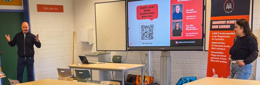 Schulbesuch an der IGSLO | DSK Seniorenzentrum Ludwigshafen